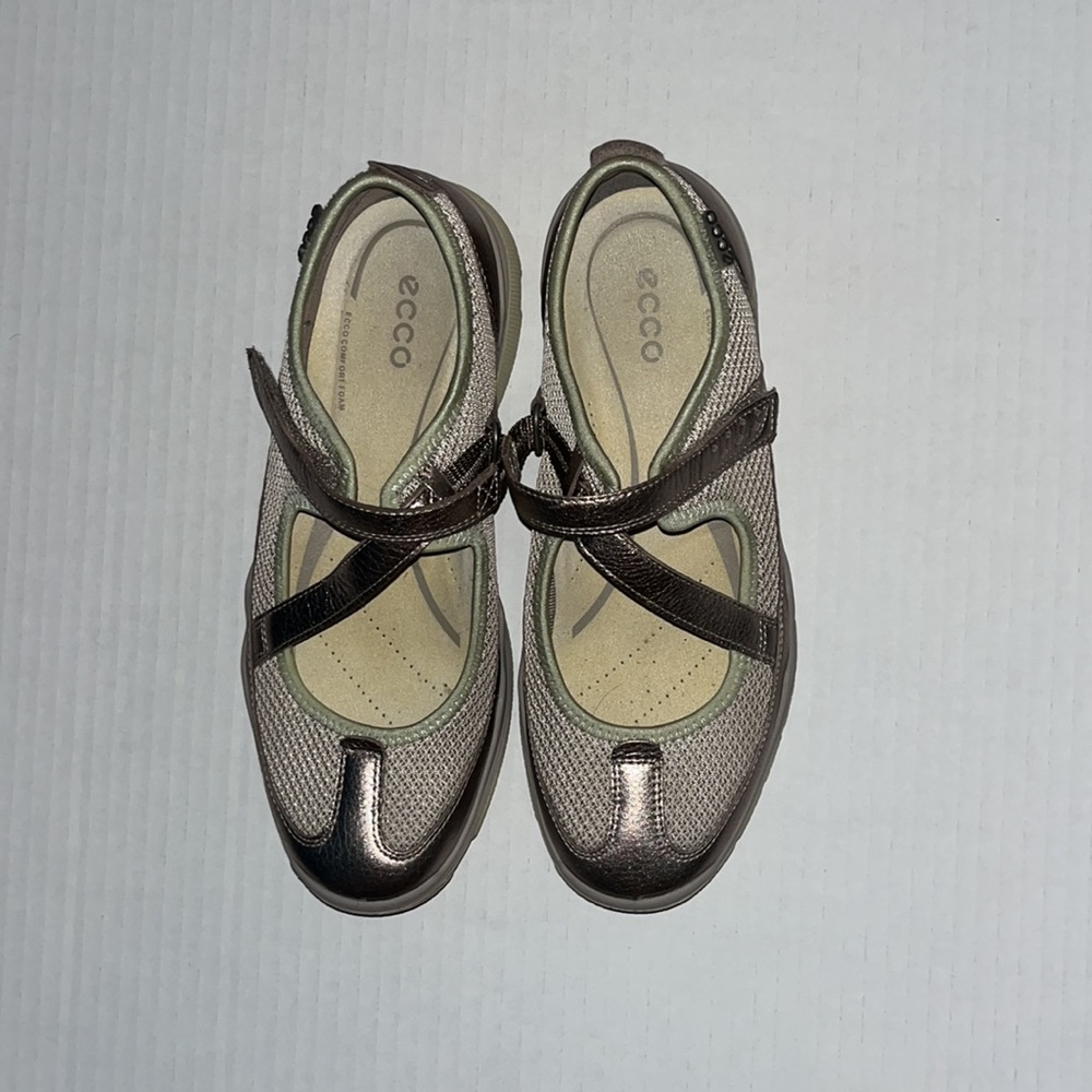 ECCO Women's Lynx Mary Jane Metallic Sneaker Comfort Shoe 9 (Europe 40) - Picture 2 of 7